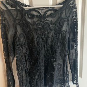 Express sheer top